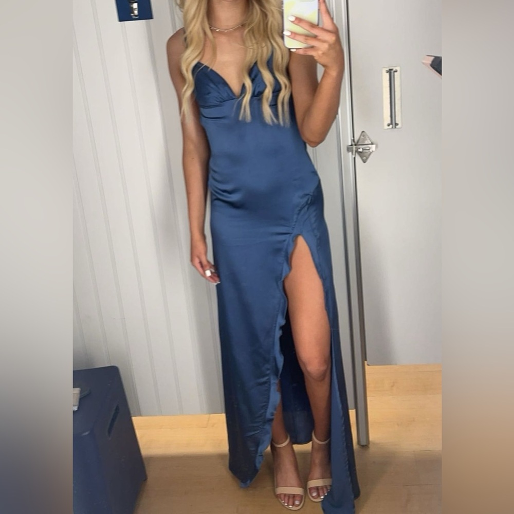 Lucy in the Sky Satin Prom Dress